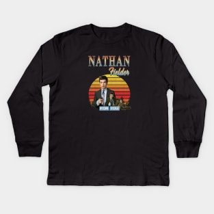 Nathan Fielder for you Kids Long Sleeve T-Shirt